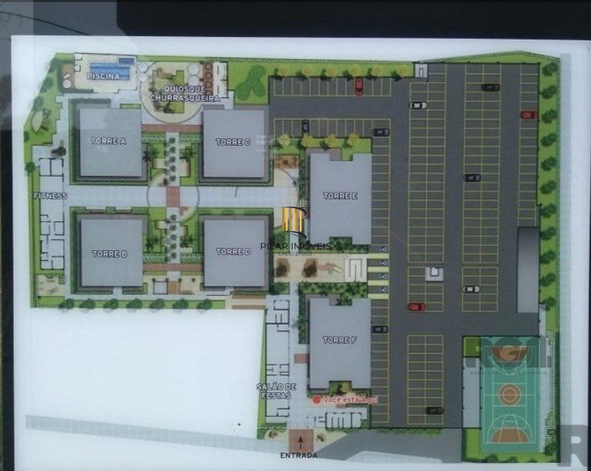 Apartamento com 75m² privativos, 3 dormitórios sendo 1 suíte, living dois ambientes,  imóvel arejado e iluminado.
