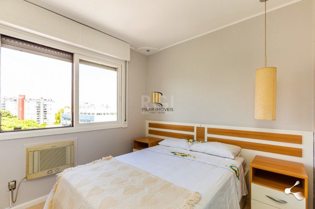 apartamento de 1 quarto no 7º andar - com garagem.