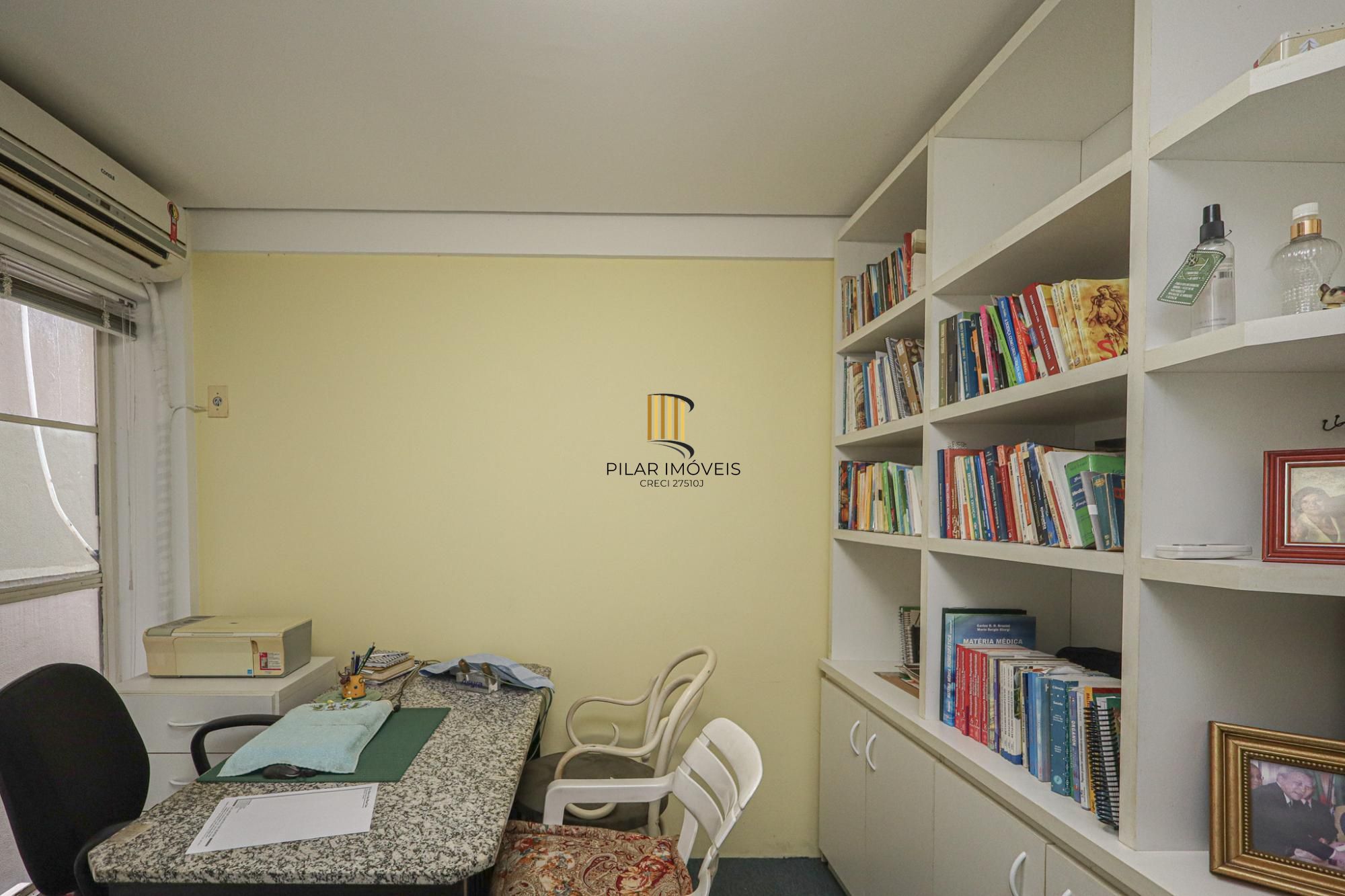 Sala comercial - com portaria / recepção e elevador semimobiliado