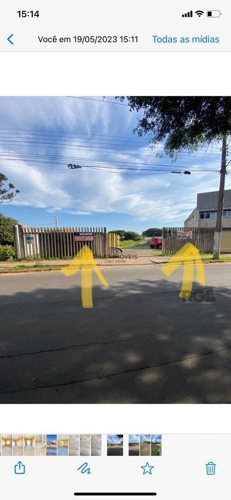Vende em Cachoeirinha, terreno com  1.213metros quadrados, sendo 26,69 de frente e 45,46 de frente a fundos. , excelente para indústria.