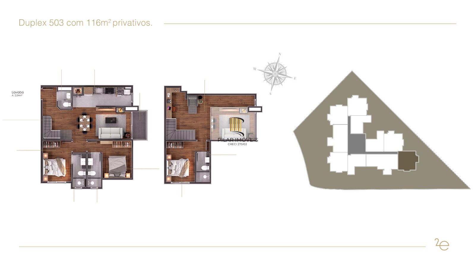 Apartamento 2 dormitórios no bairro Casa Grande