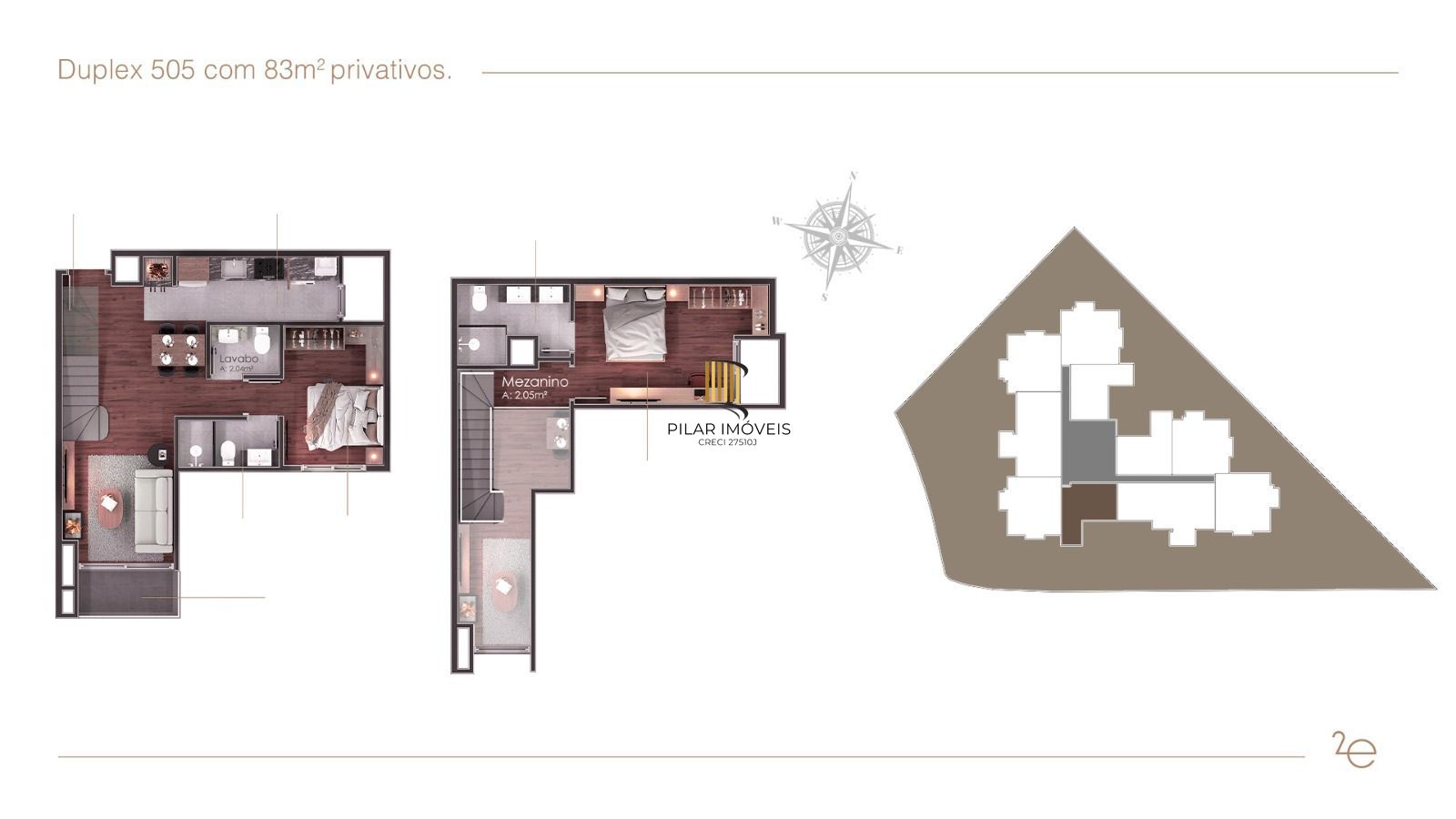 Apartamento 2 dormitórios no bairro Casa Grande
