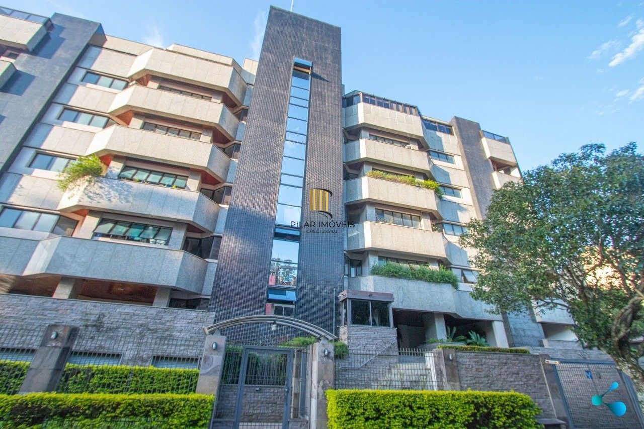 COBERTURA IMPRESSIONANTE NO MENINO DEUS: 471m² PRIVATIVOS, VISTA DEFINITIVA PARA O GUAÍBA E 3 VAGAS EM Porto Alegre