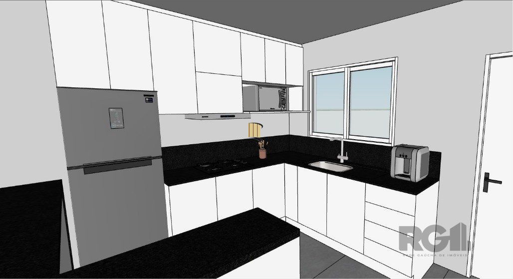 Casa Condominio 3 Dormitório(s) Bairro Campo Novo
