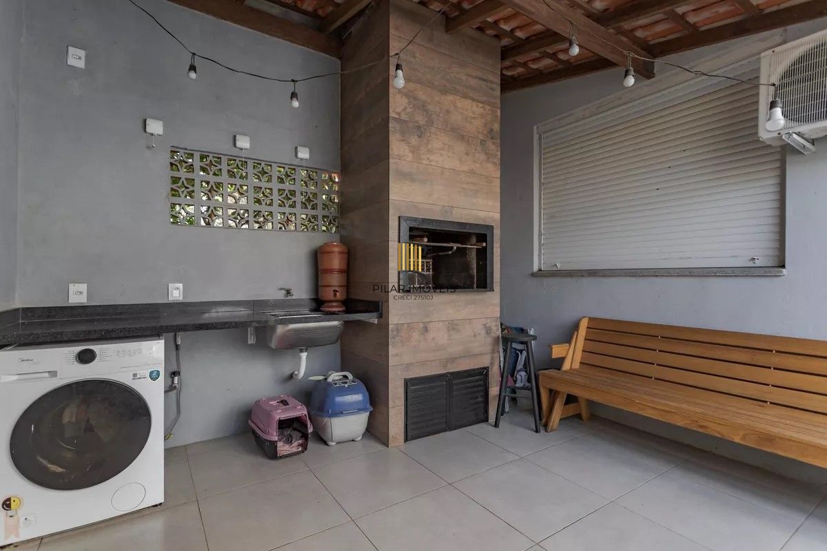 Apartamento Garden com cozinha americana e churrasqueira