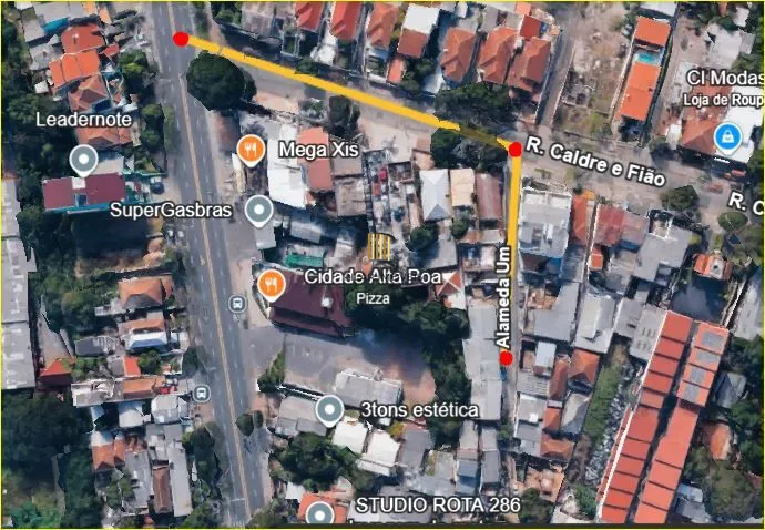 Casa 1 dormitório no bairro Santo Antônio