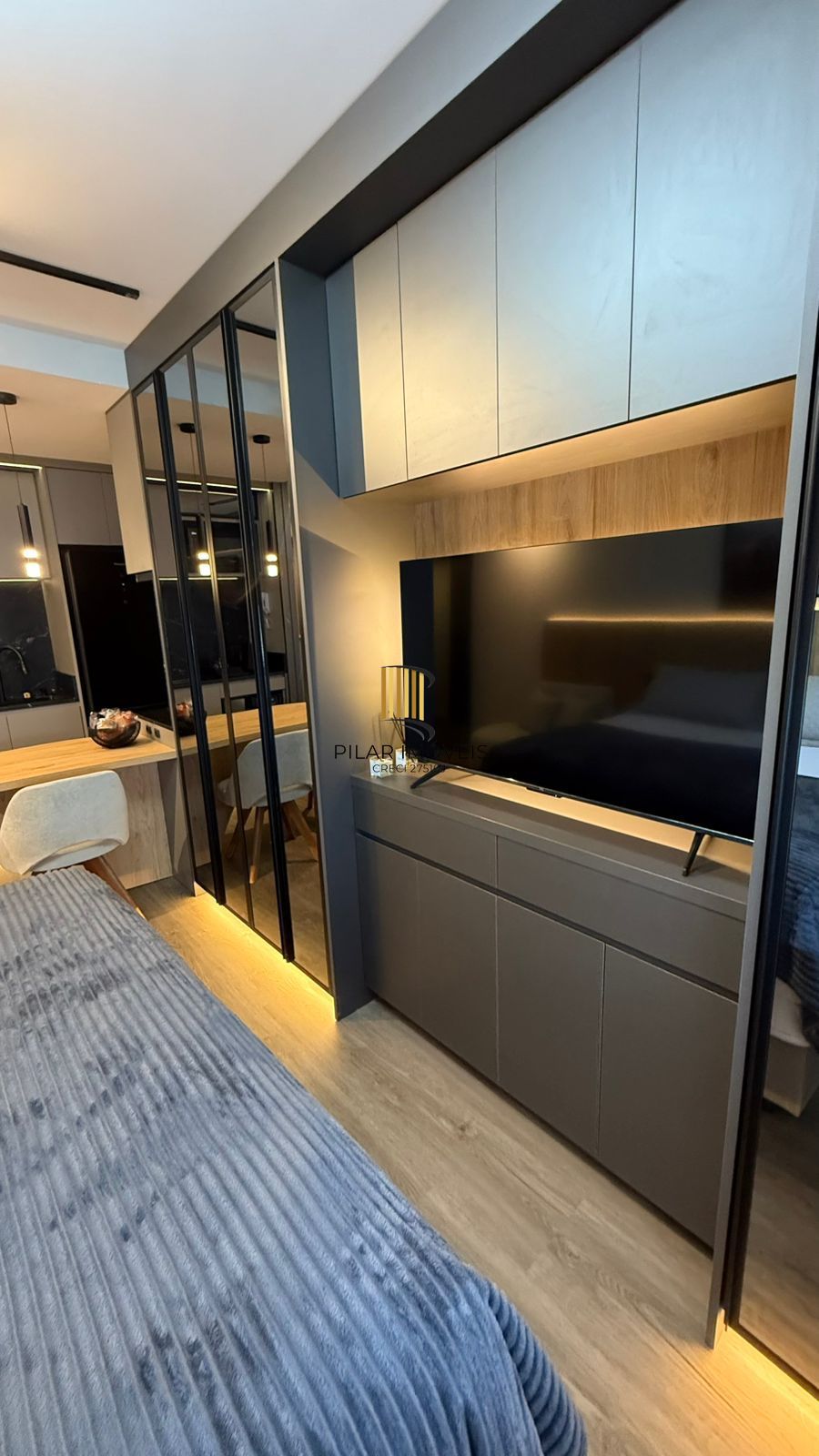 Loft alto padrão, mobiliado, The Arch