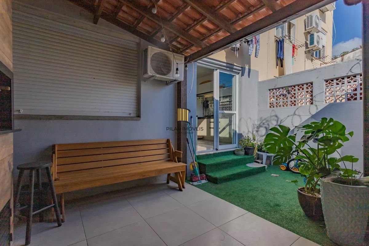 Apartamento Garden com cozinha americana e churrasqueira