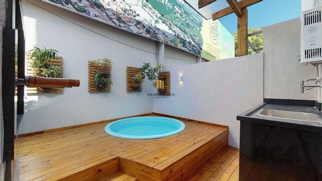 Casa de Condomínio 2 dormitórios no bairro Vila Nova