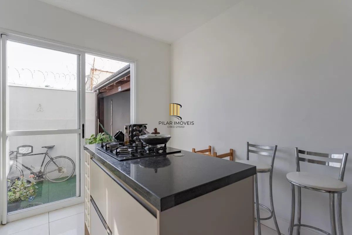Apartamento Garden com cozinha americana e churrasqueira