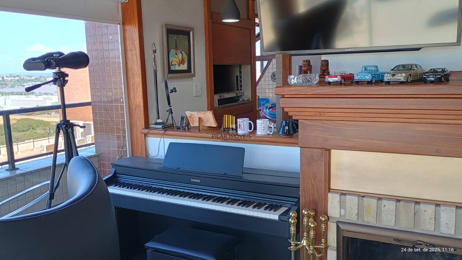 3 pavimentos com elevador eletronico e 2 vagas cobertas