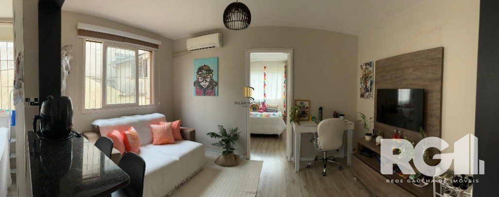 Belo Apartamento de Um Dormitório no Bairro Santana. - Pilar Imóveis
