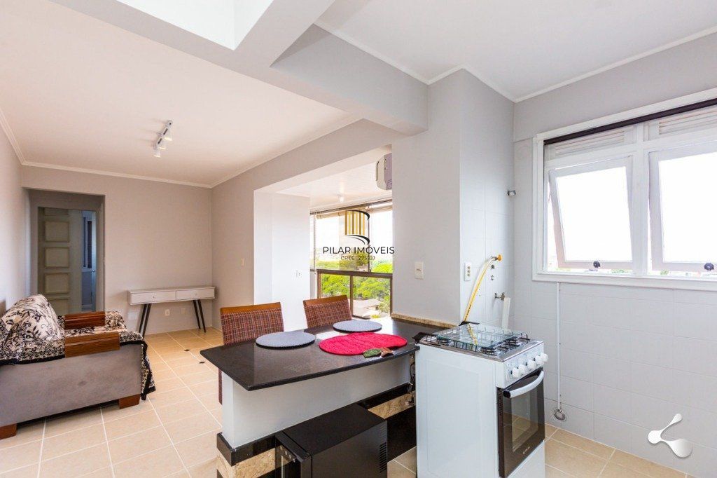 apartamento de 1 quarto no 7º andar - com garagem.