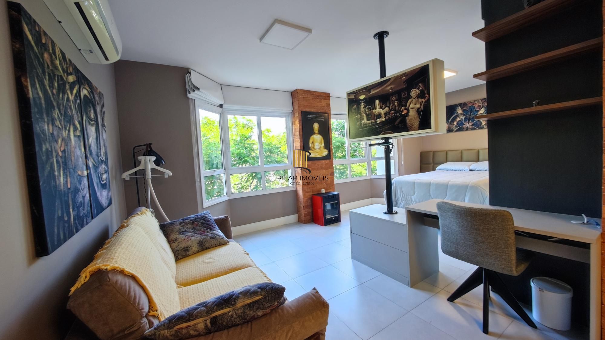 Apartamento  no Centro Histórico de Porto Alegre Mobiliado - Pilar Imóveis