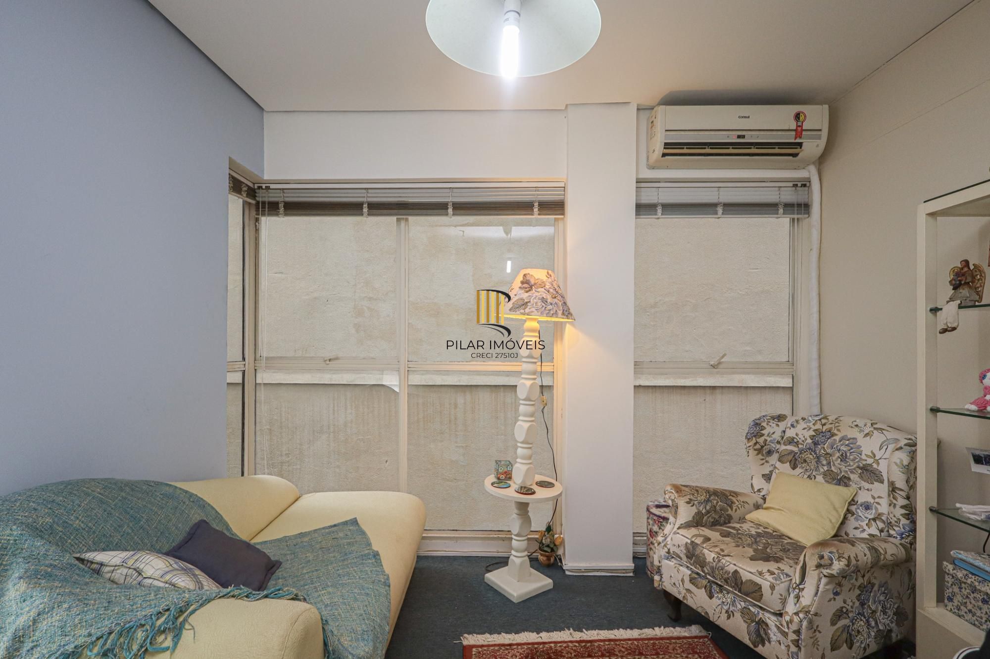 Sala comercial - com portaria / recepção e elevador semimobiliado