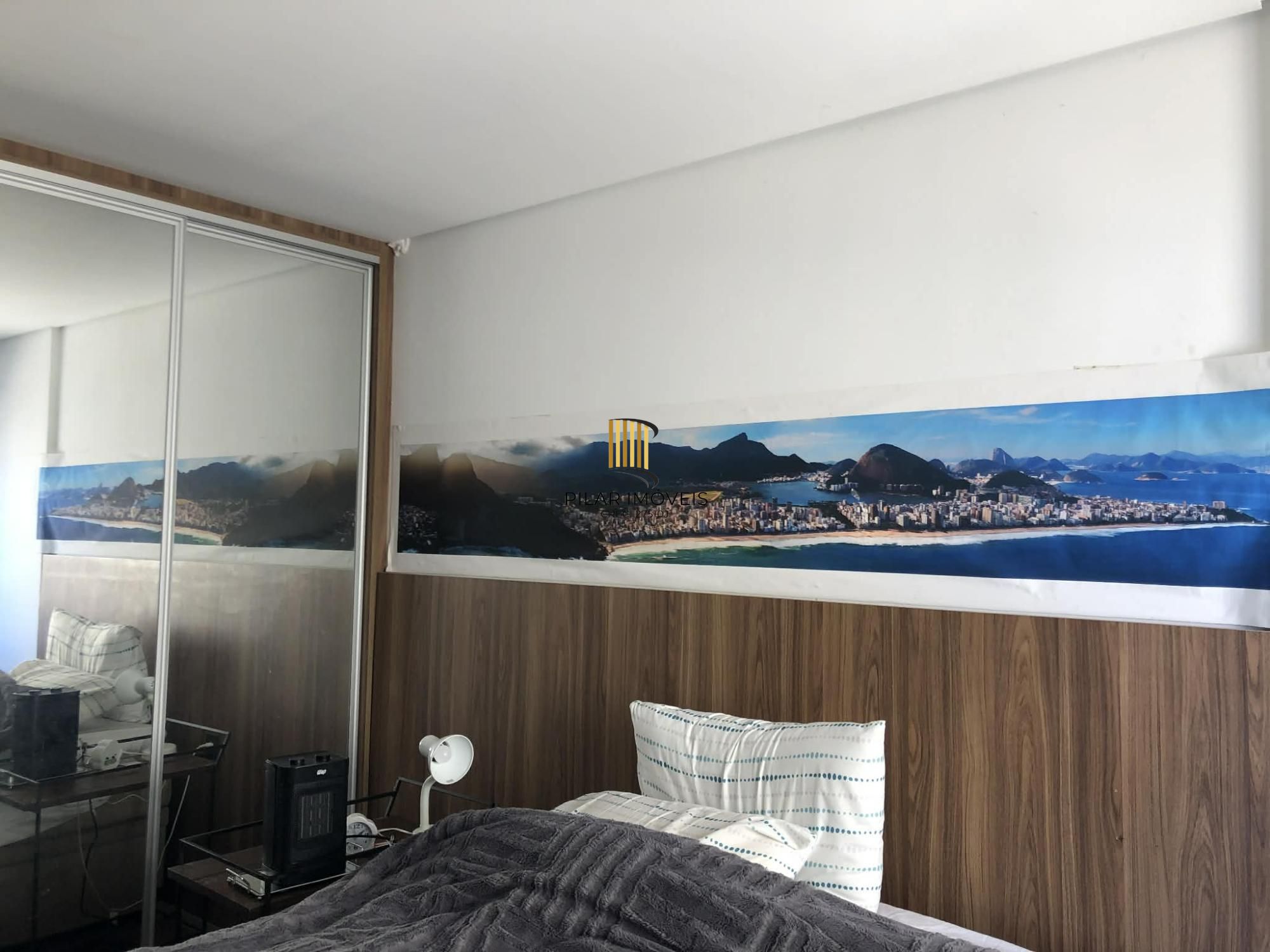 apartamento 01 dormitorio em frente  Palacio Farroupilha