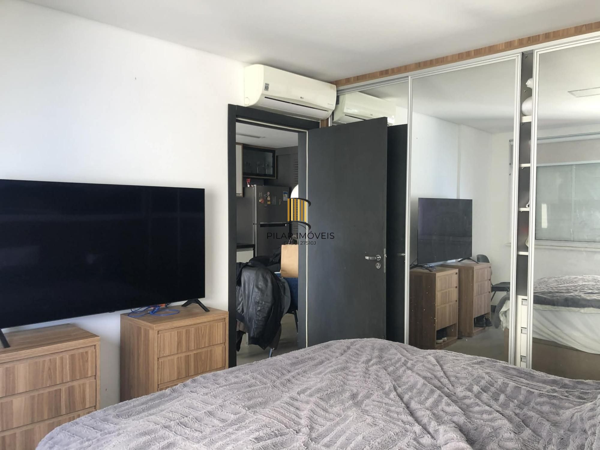 apartamento 01 dormitorio em frente  Palacio Farroupilha