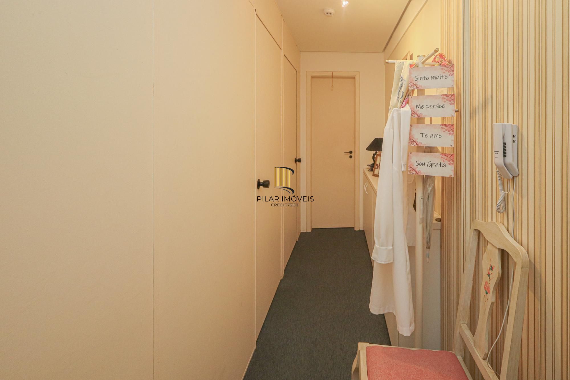 Sala comercial - com portaria / recepção e elevador semimobiliado