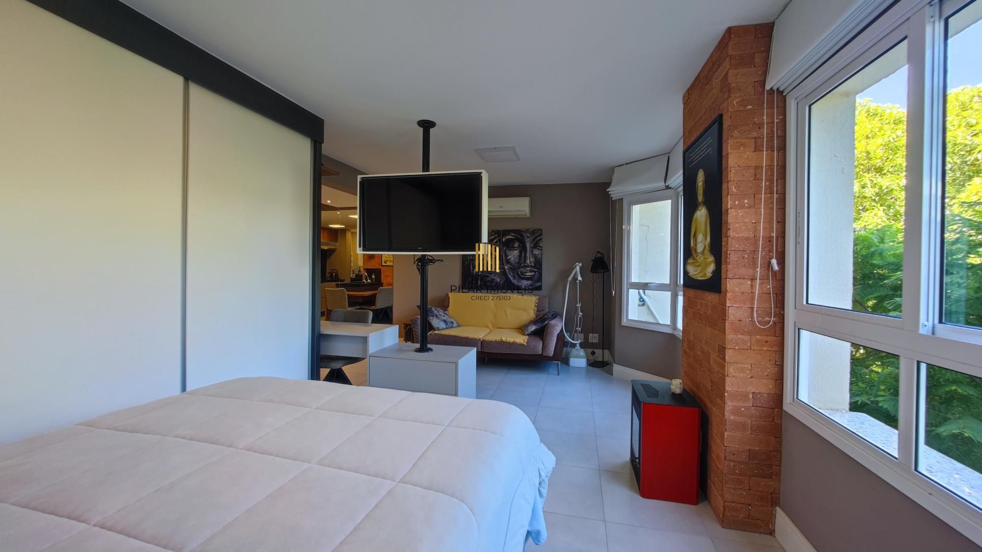 Apartamento  no Centro Histórico de Porto Alegre Mobiliado