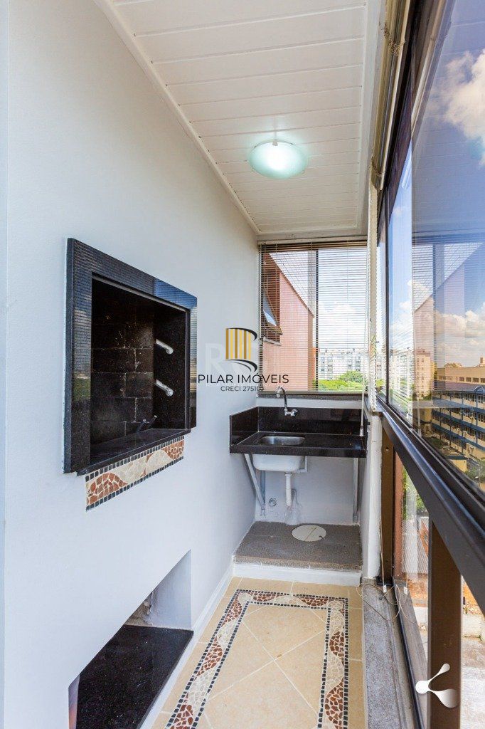 apartamento de 1 quarto no 7º andar - com garagem.