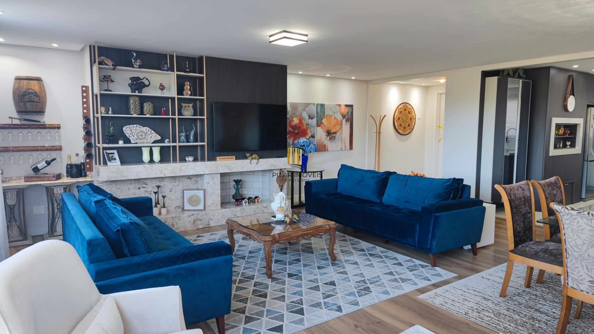 Apartamento 3 dormitórios no bairro Centro