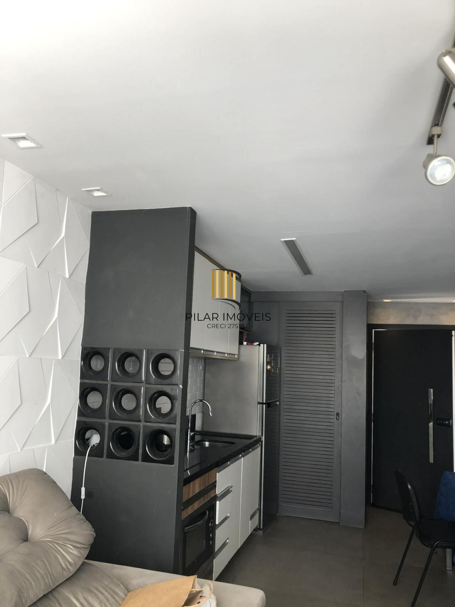 apartamento 01 dormitorio em frente  Palacio Farroupilha