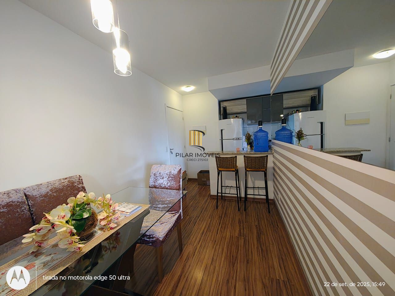 Apartamento 3 quartos, com garagem.