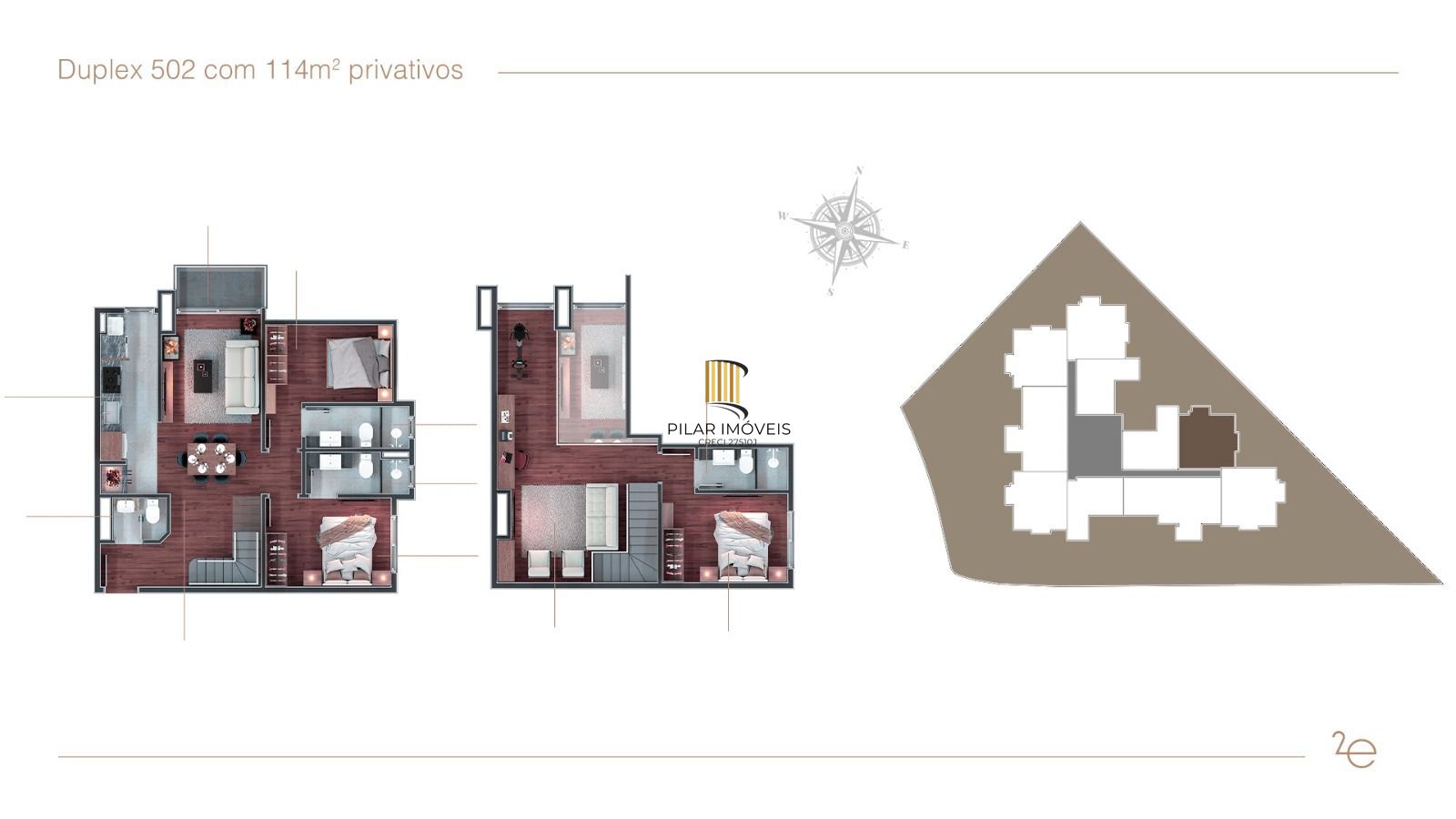 Apartamento 2 dormitórios no bairro Casa Grande