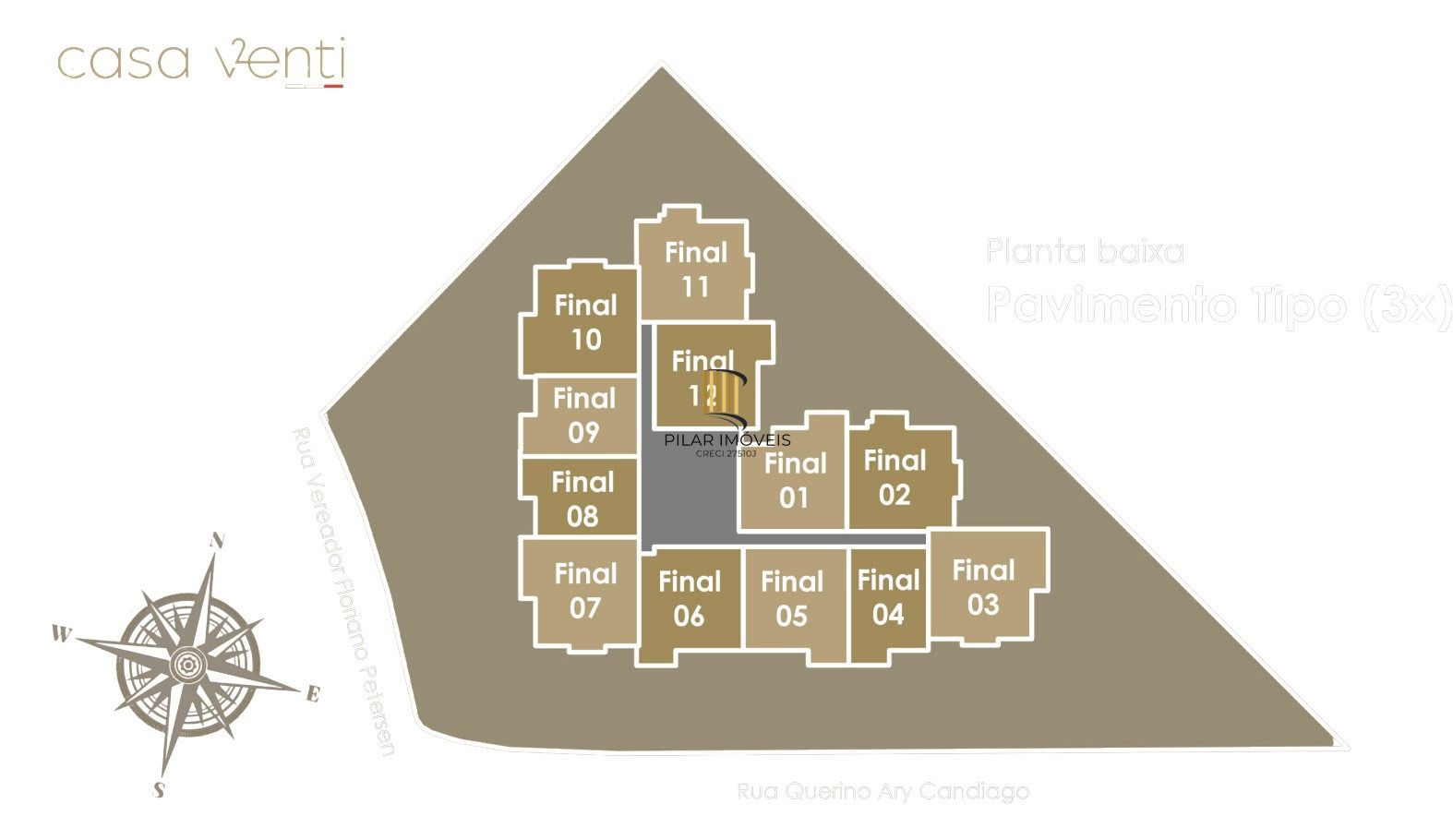 Apartamento 2 dormitórios no bairro Casa Grande