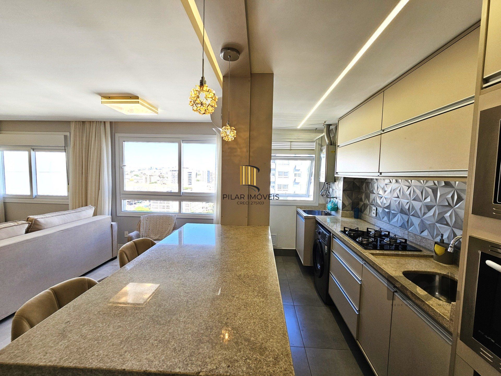Apartamento para Venda - 67.43m², 2 dormitórios, sendo 1 suites, 2 vagas - Jardim Lindóia