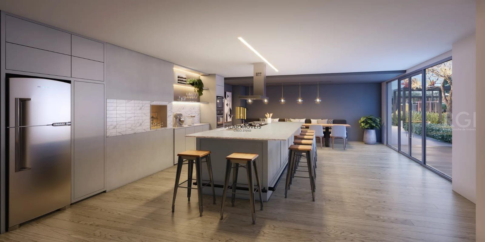 Apartamento 3 dormitórios no bairro Jardim do Salso