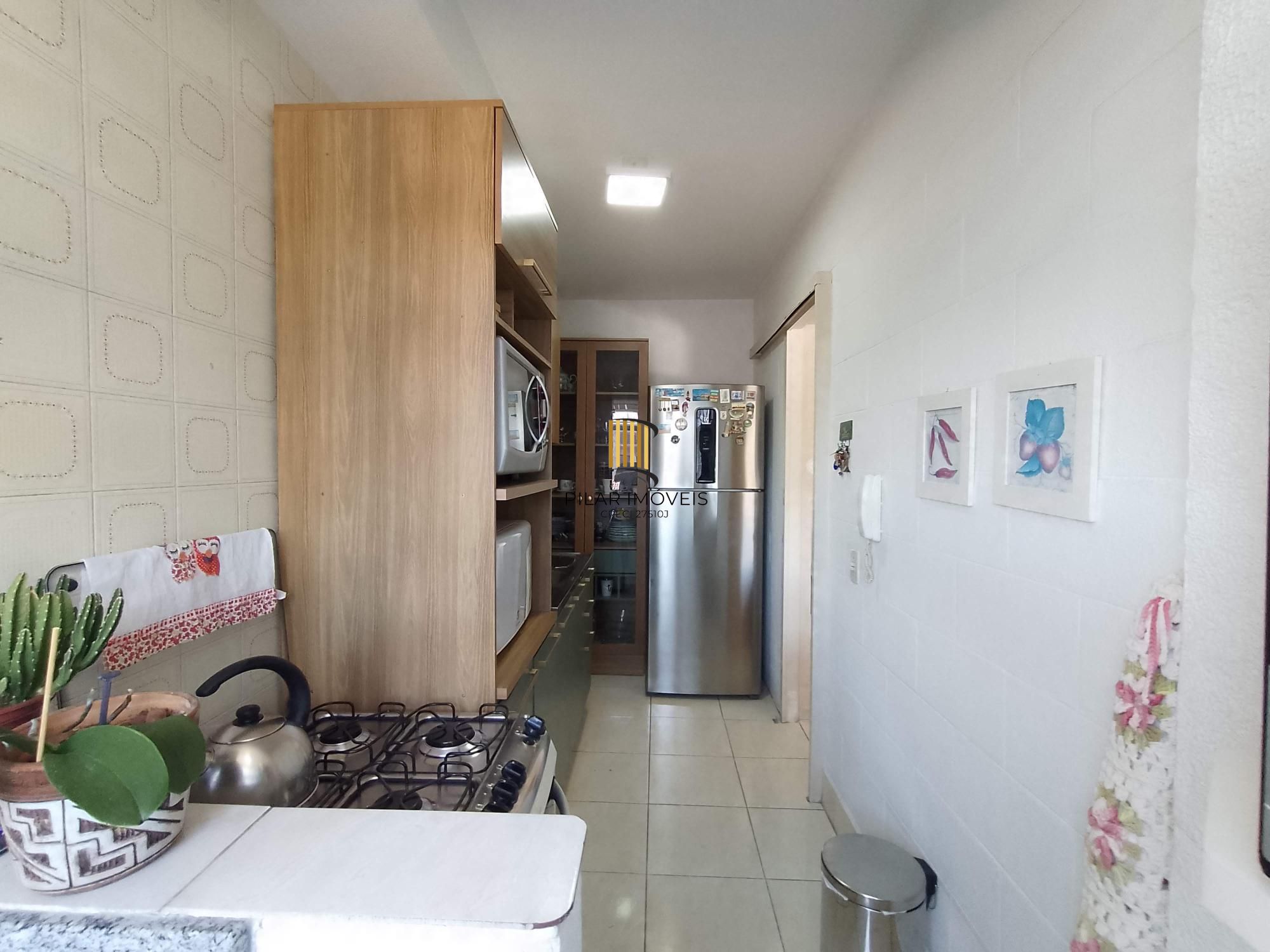 Apartamento 1 dormitório semi mobiliado no Rubem Berta