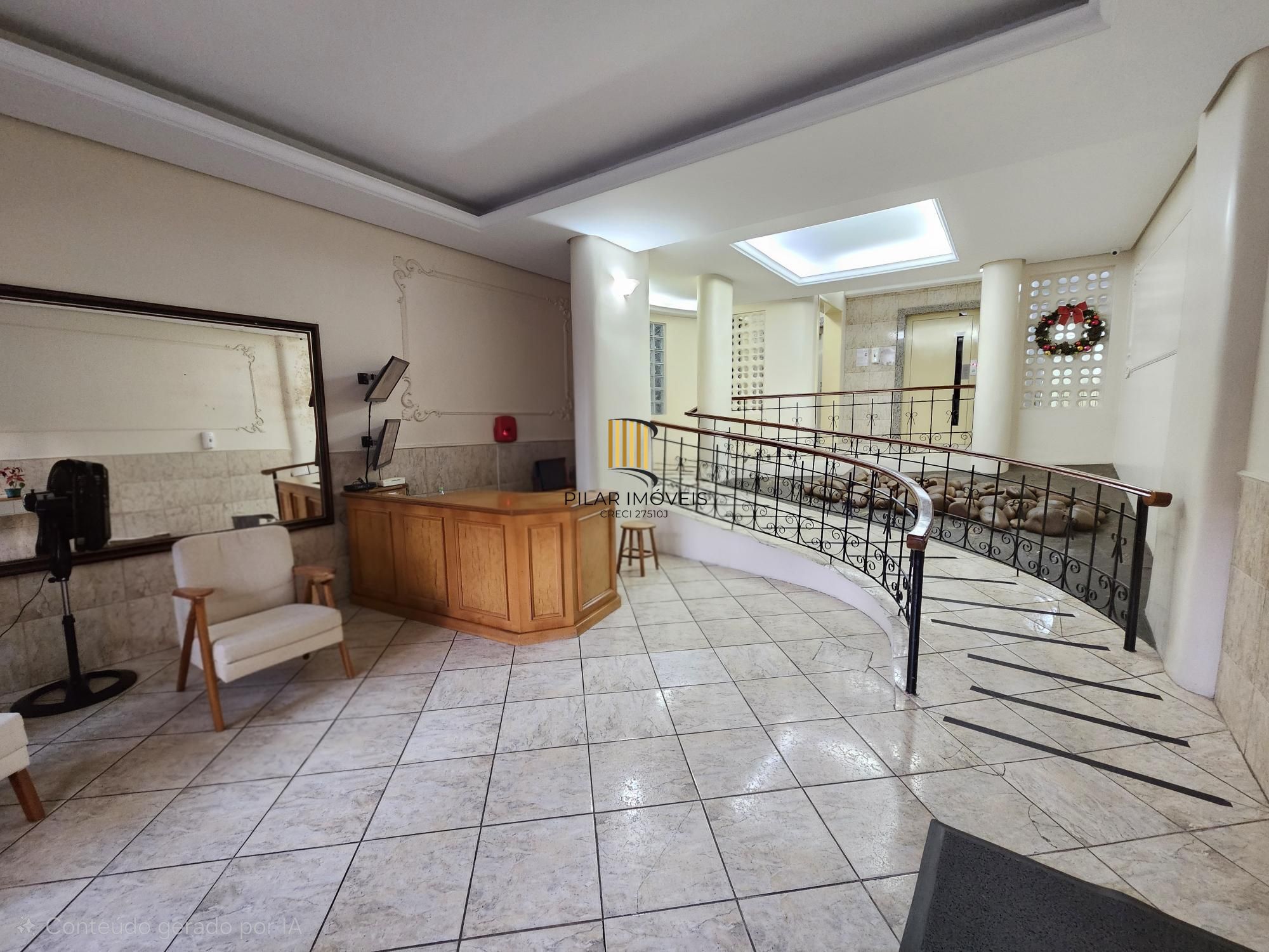 Apartamento 3 dormitórios de frente com vista e elevador no Moinhos de Vento