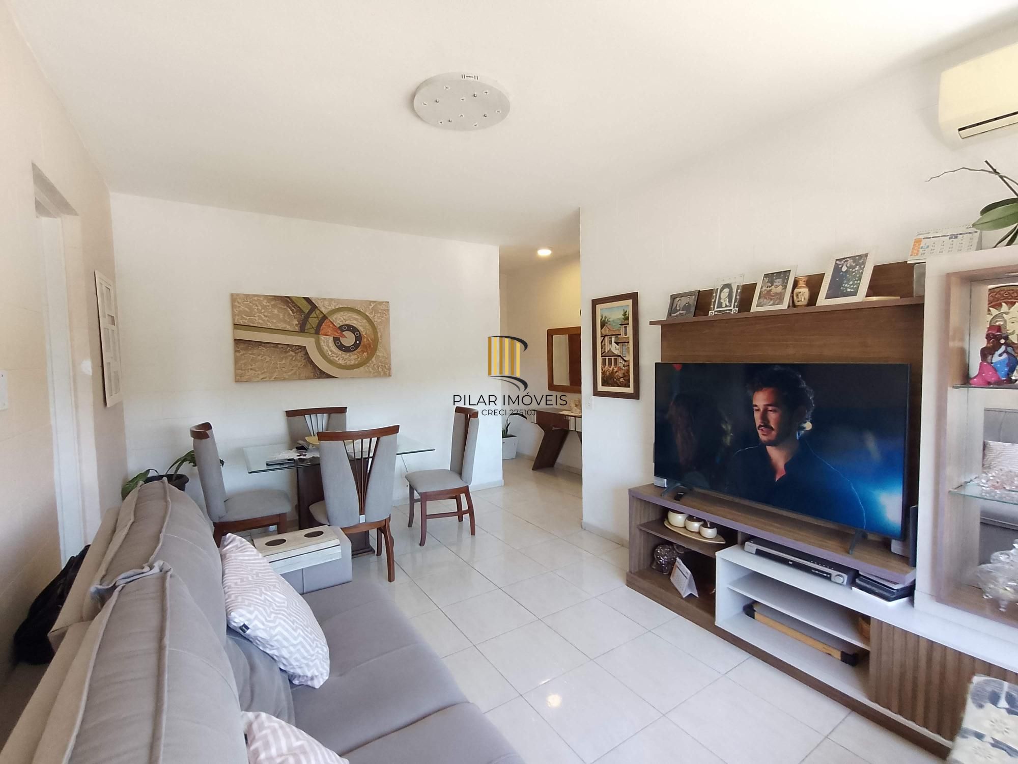 Apartamento 1 dormitório semi mobiliado no Rubem Berta