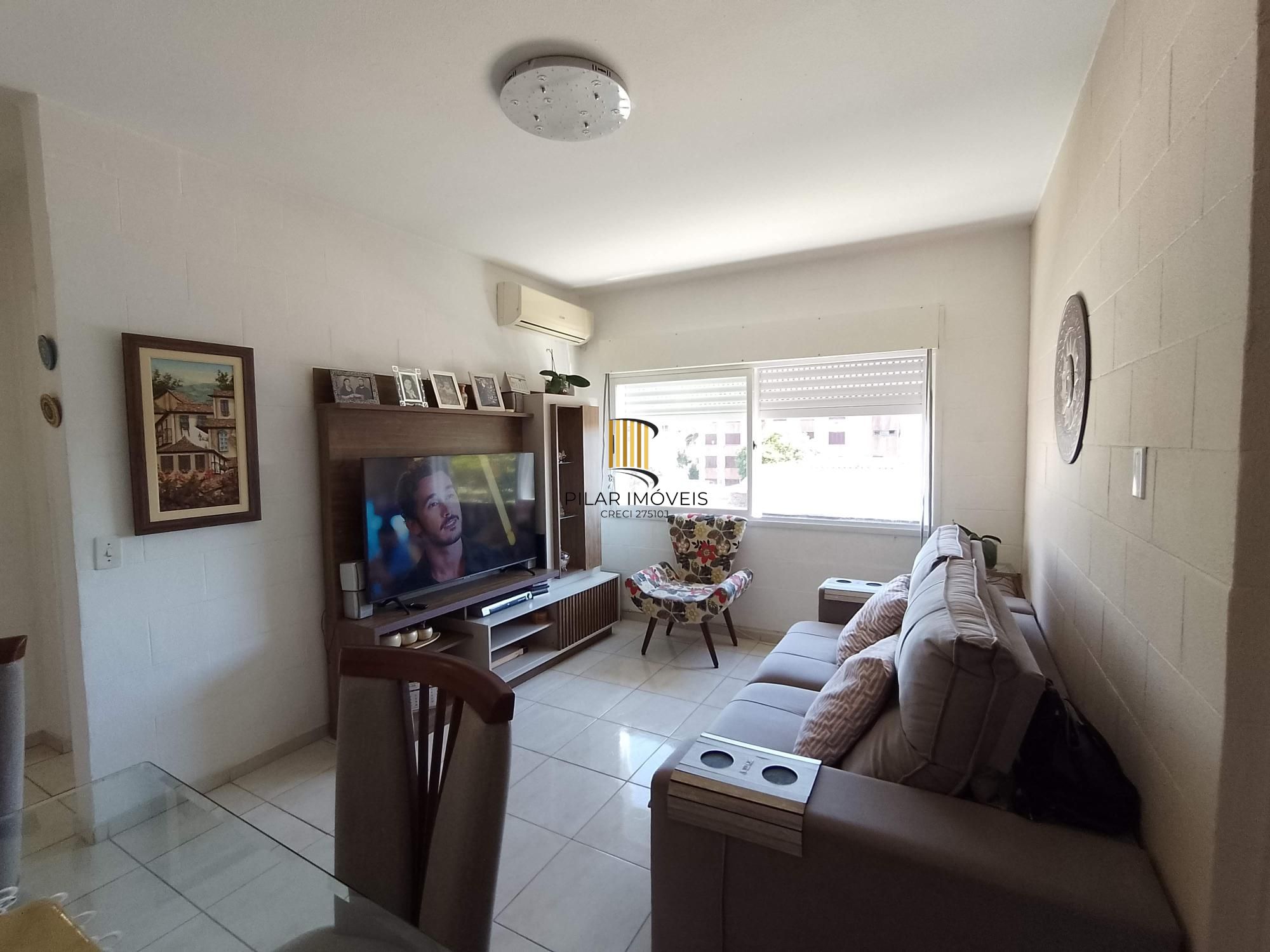 Apartamento 1 dormitório semi mobiliado no Rubem Berta