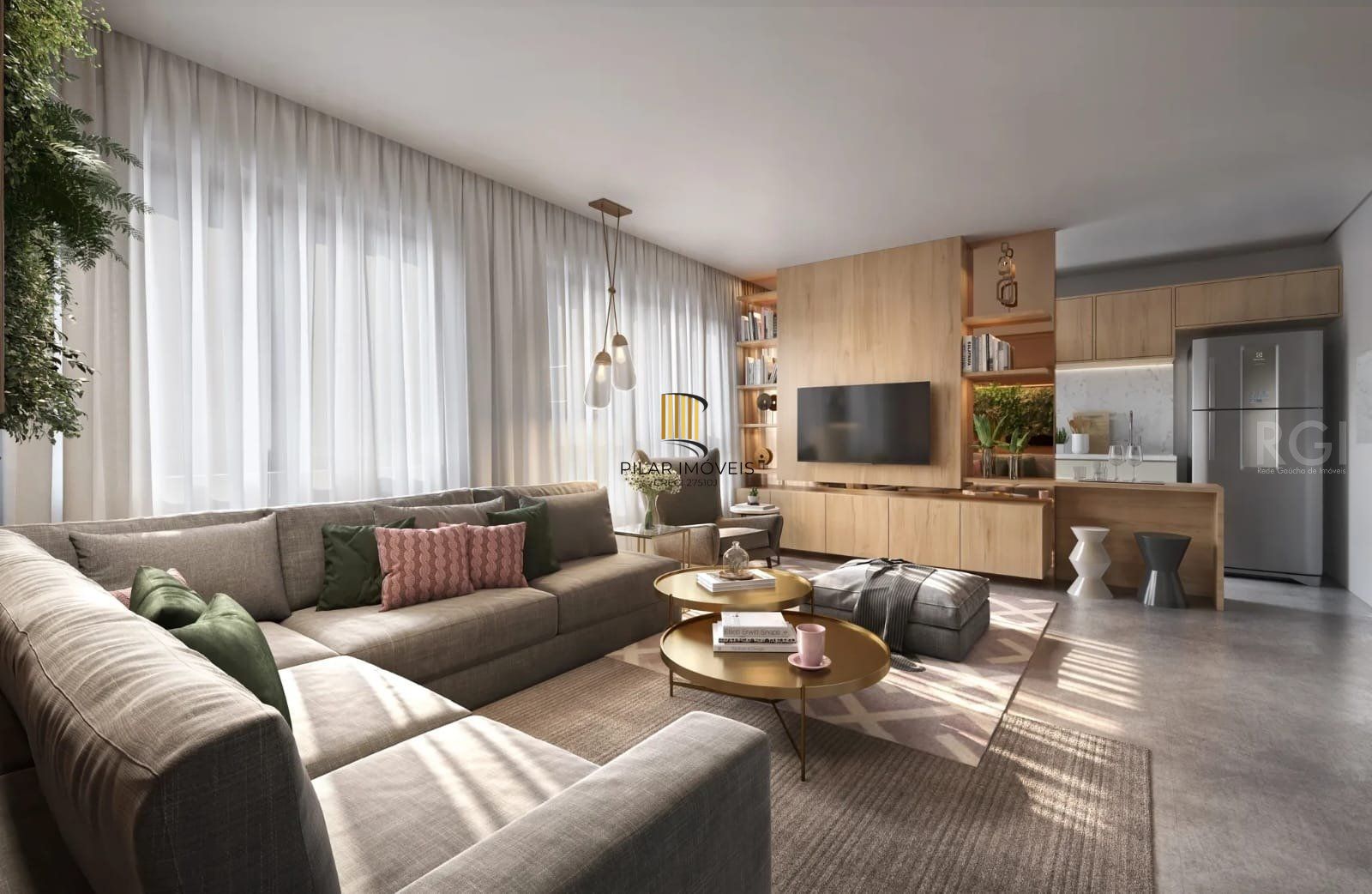 Apartamento 3 dormitórios no bairro Jardim do Salso - Pilar Imóveis