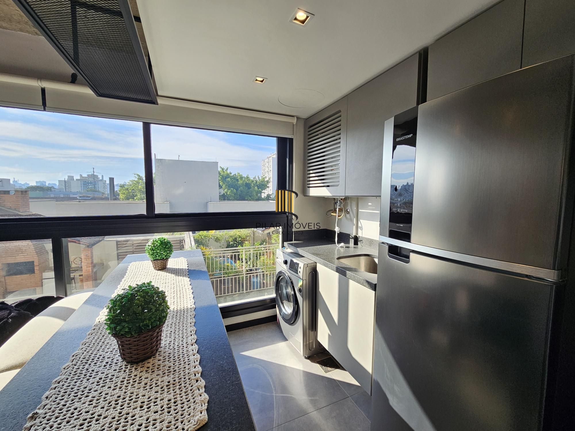 STUDIO MOBILIADO | 43M2 PRIVATIVOS | LINDO E ENSOLARADO | MENINO DEUS