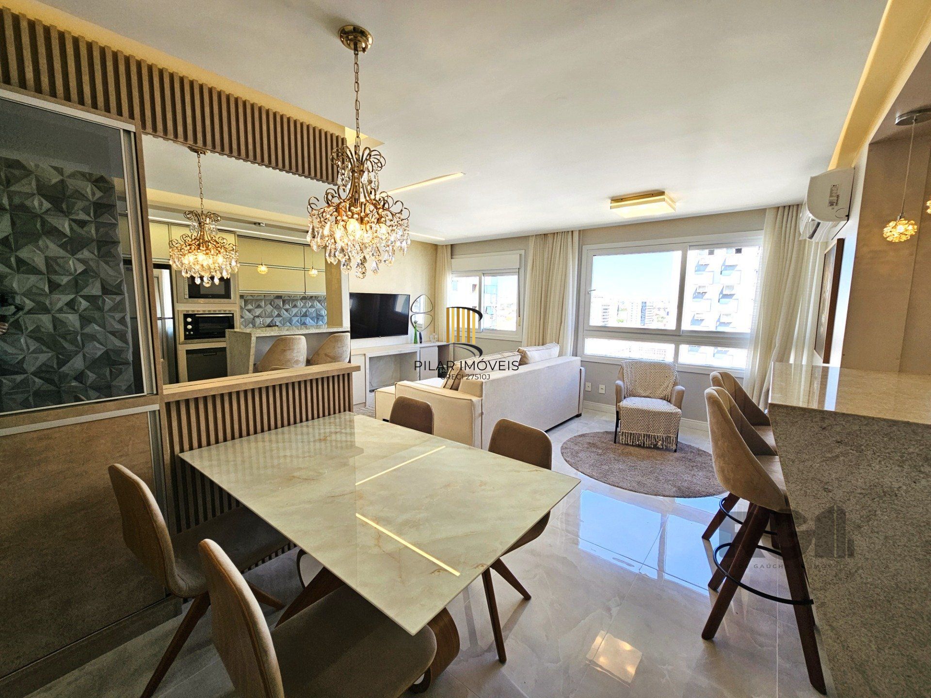 Apartamento para Venda - 67.43m², 2 dormitórios, sendo 1 suites, 2 vagas - Jardim Lindóia - Pilar Imóveis