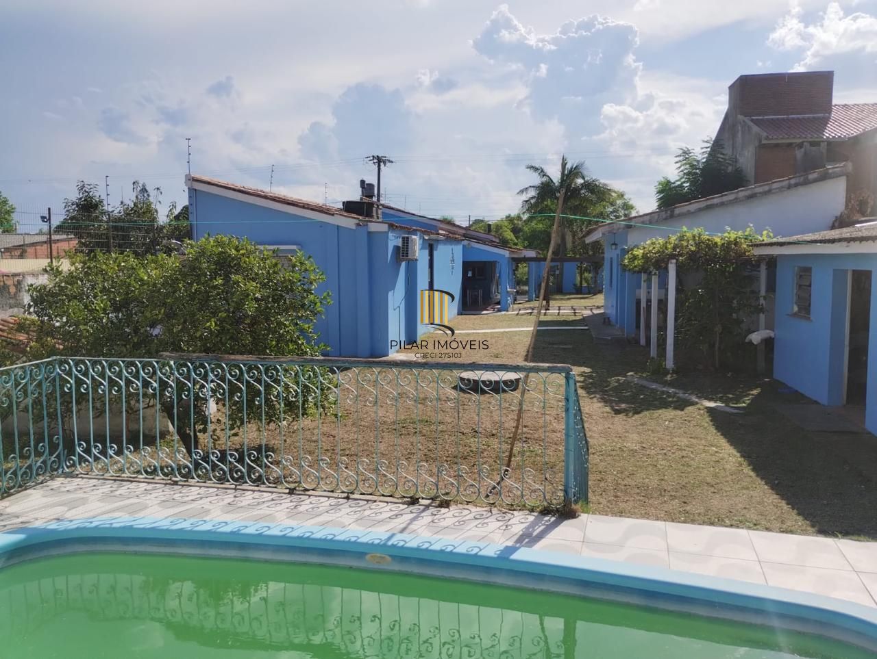 Casa em terreno amplo na Praia do Laranjal, Pelotas 4 quadras da praia