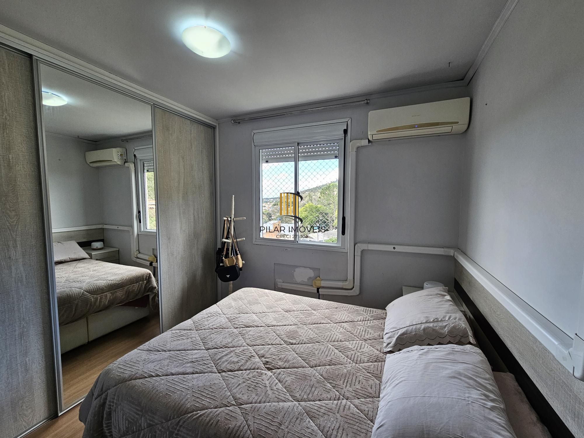 Apartamento 2 dormitórios mobiliado com vaga e elevador no Alto Petrópolis