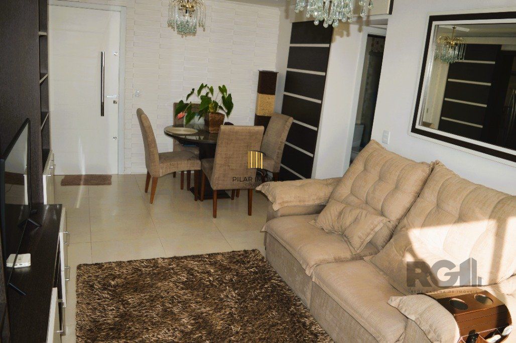 Impecável apto. 2 dormitórios -1 suíte, semimobiliado com linda vista e próximo ao Catamarã no Centro de Guaiba