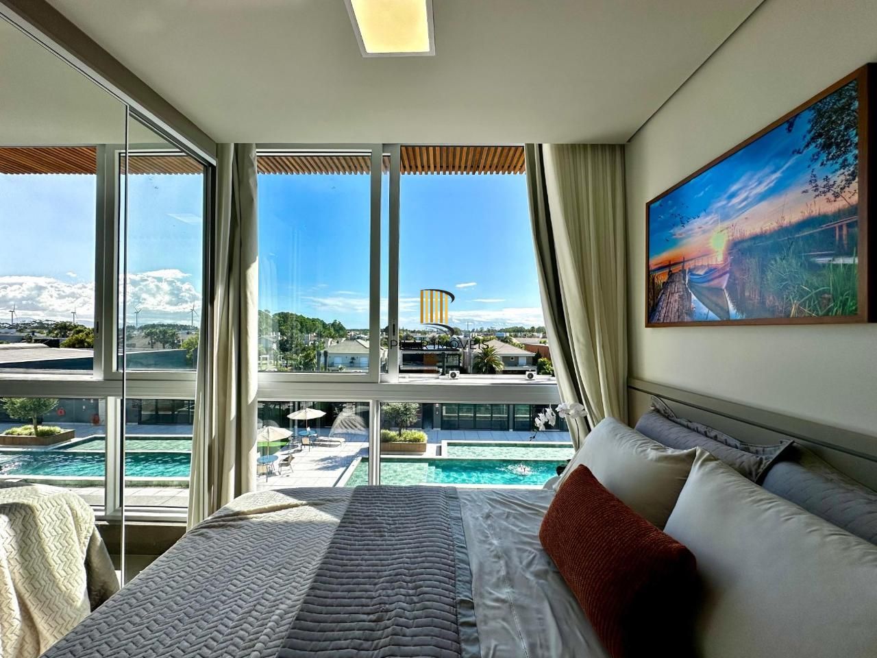 Excelente Studio mobiliado com vaga coberta no Living Resort House