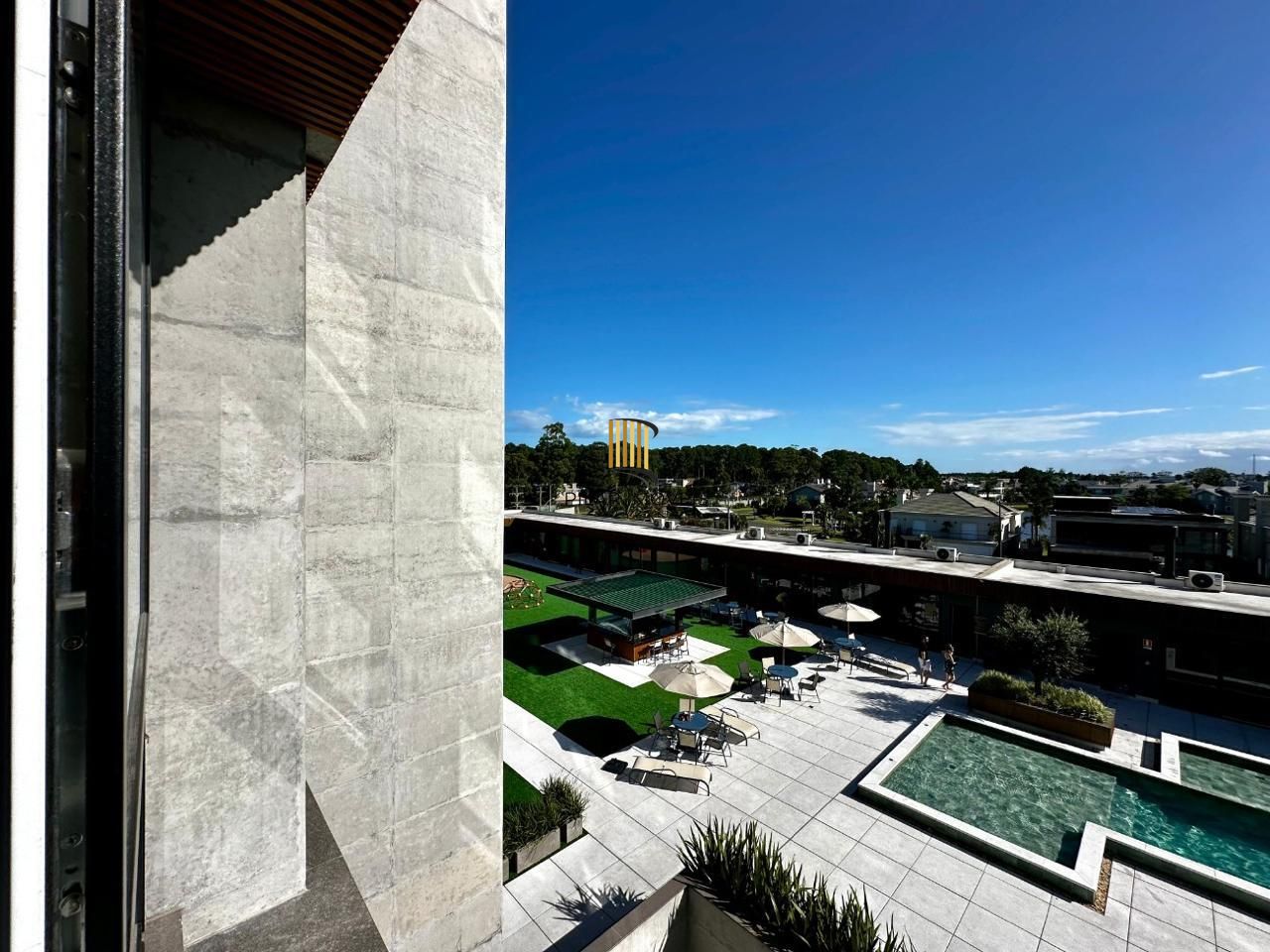 Excelente Studio mobiliado com vaga coberta no Living Resort House