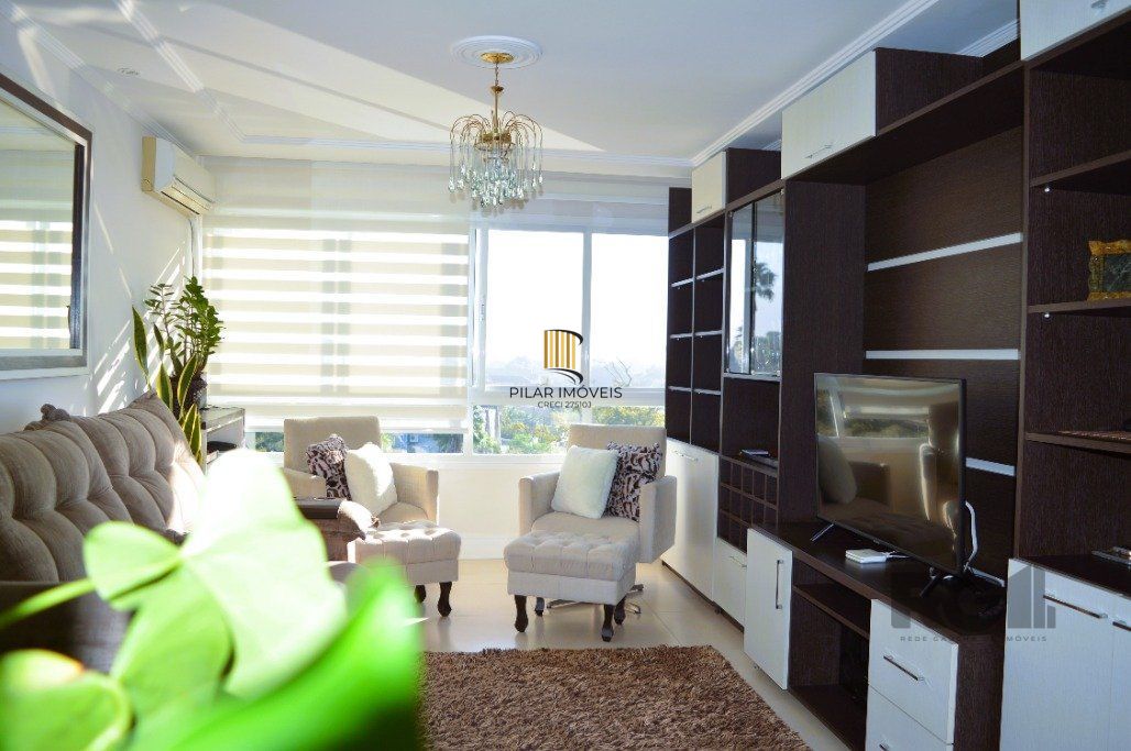 Impecável apto. 2 dormitórios -1 suíte, semimobiliado com linda vista e próximo ao Catamarã no Centro de Guaiba