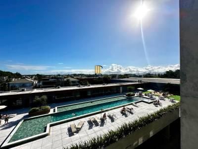 Excelente Studio mobiliado com vaga coberta no Living Resort House