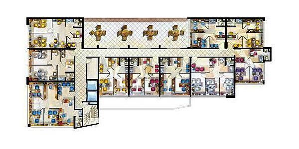 SALA COMERCIAL SEMIMOBILIADA COM VAGA, PARA VENDA OU LOCAÇÃO NO BAIRRO CENTRO HOSTÓRICO!