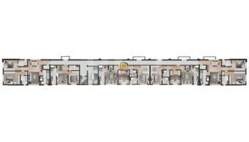Apartamento 2 dormitórios com duas suítes ,lavabo e vaga coberta próximo ao Parcão