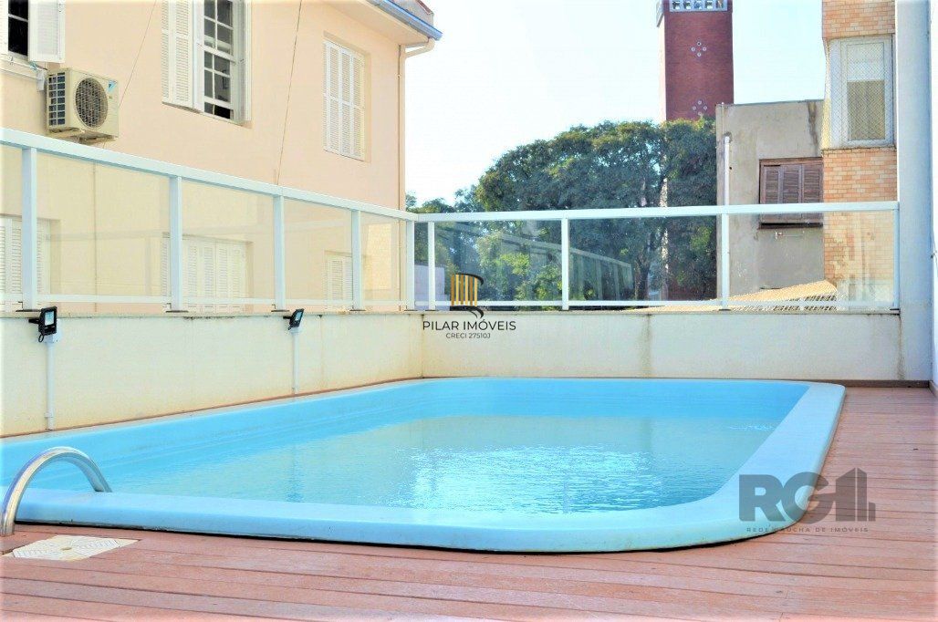 Excelente apartamento 2 dorm. sendo 1 suite, com terraço, churrasqueira, semimobiliado - 1 vaga dupla - Bairro Cidade Baixa