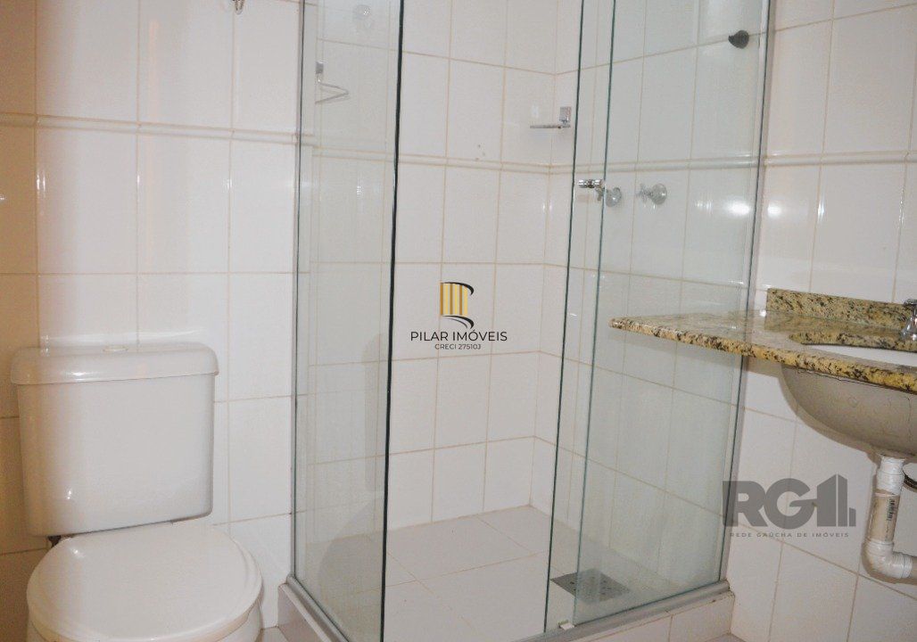 Excelente apto.2 dorm. com 1 suíte, churrasqueira e 1 vaga na Rua Olavo Bilac