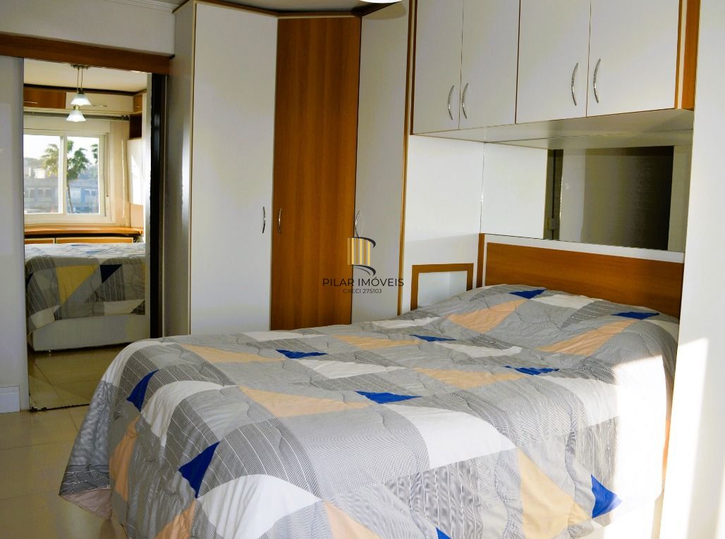 Impecável apto. 2 dormitórios -1 suíte, semimobiliado com linda vista e próximo ao Catamarã no Centro de Guaiba